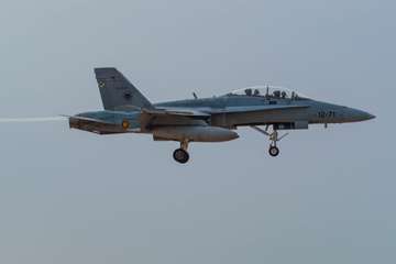 Maniobras militares Ocean Sky 19 en Canarias (Foto Antonio Rico)